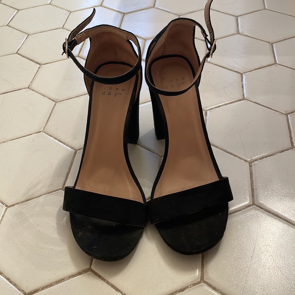 Black heels